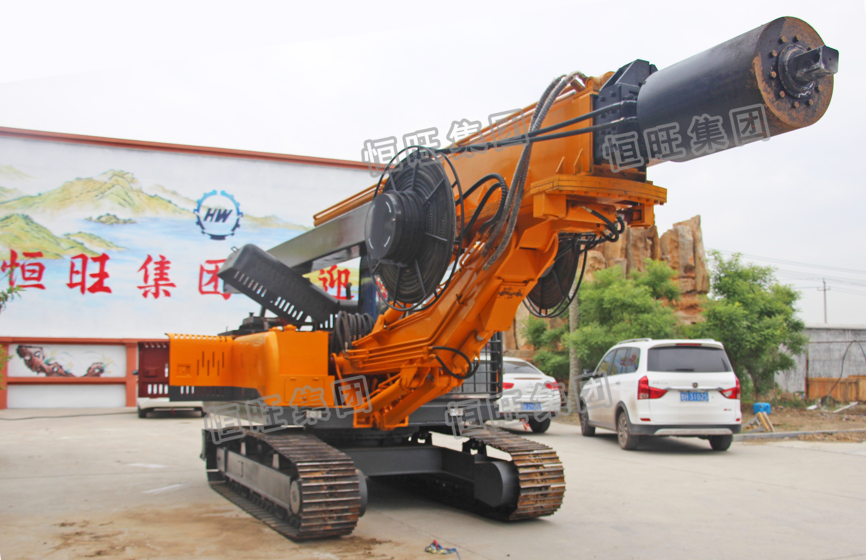 High quality drill rig/Crawler Rotary portable water well drilling rigs for sale