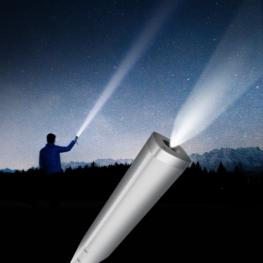 Multifunctional Rechargeable Foldable Portable Handle Car Emergency Light LED Desk Lamp with Magnet Phone Power Bank