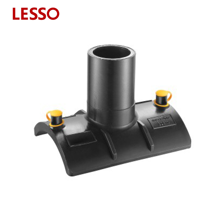 LESSO PE Electro Fusion Fittings Straight Saddle tapping saddle pe pipe fittings