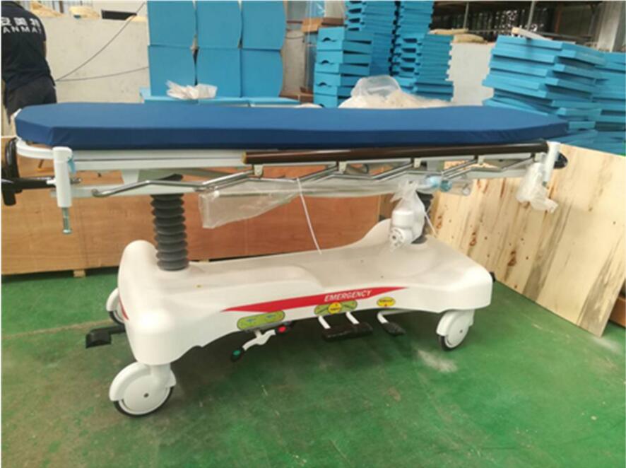 Hydraulic Medical Furniture Emergency Patient Transfer Stretcher