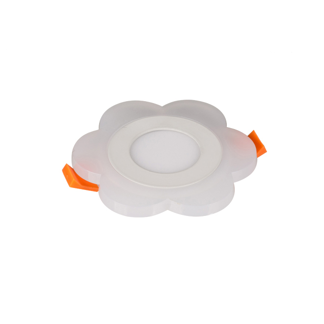 high lumen ce rohs approved round square 6w 9w 24w led panel light