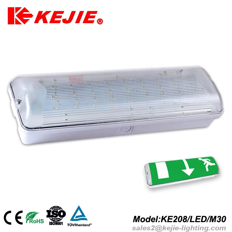 Recessed or surface mounted IP65 small size cheap led emergency bulkhead light