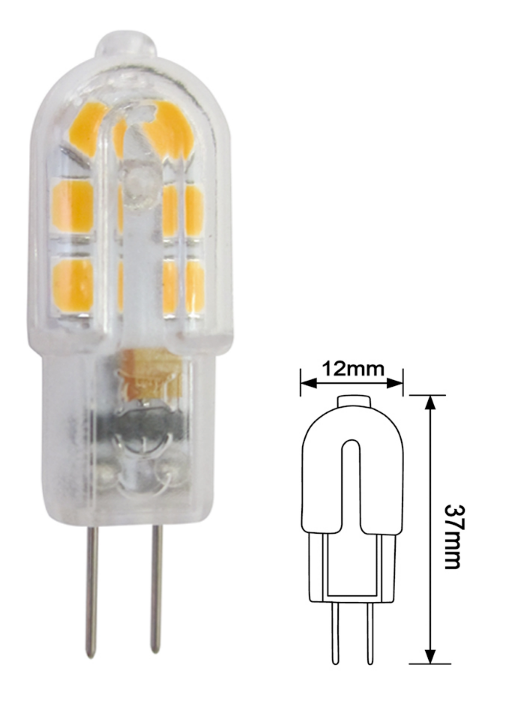 12V 1.5W 120lm smd2835 g4 led lighting for Interior decorative