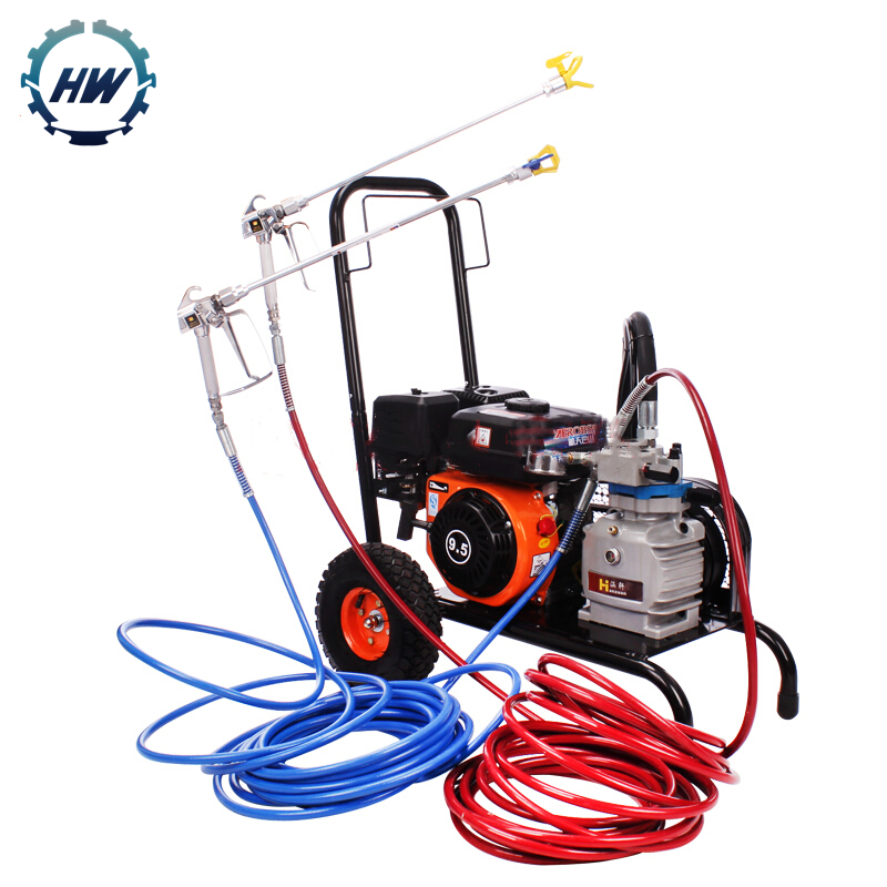 Gasoline Large Power Auto High Pressure Electric Airless Paint Sprayer Petrol