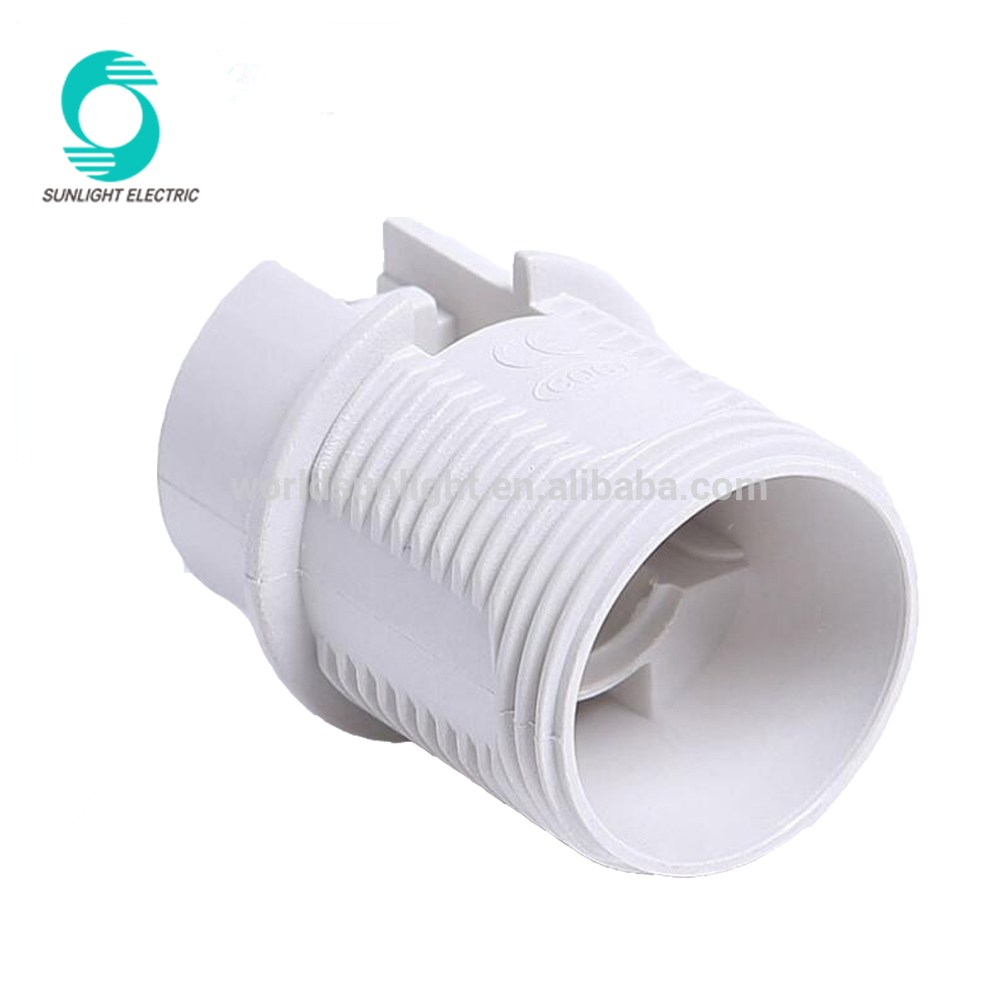 Factory price E14 t210 white plastic light lampholder lamp holder,lamp socket