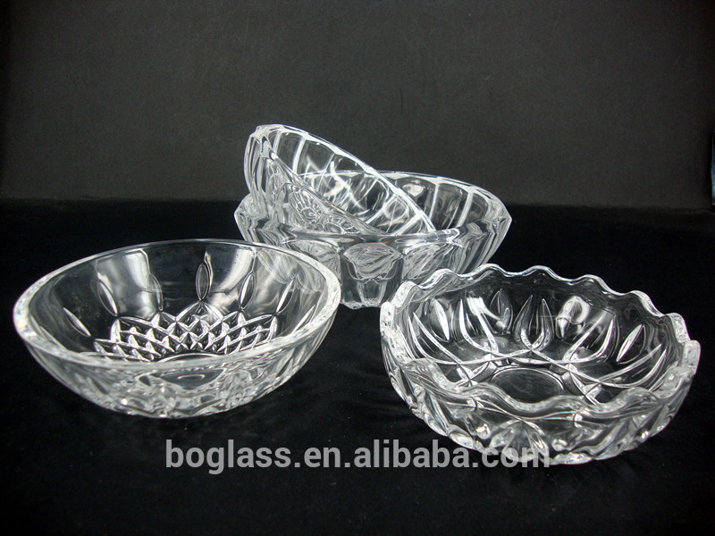 Bulk Sale Crystal Glass Fruit&Dessert Bowl