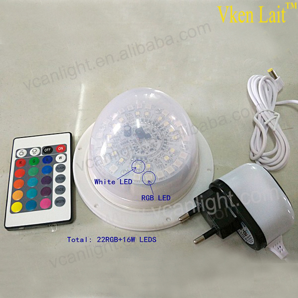 rechargeable lithium battery wireless led under table light tubes