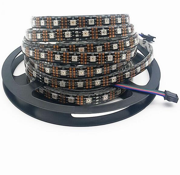IP20 DC 5V addressable 5m APA102 Smart LED Strip light