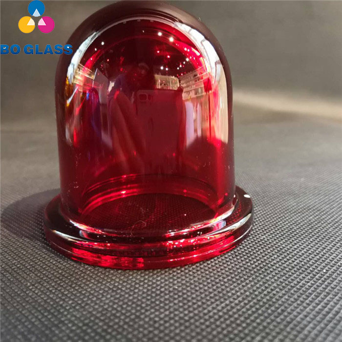 New Design Customized Molded Pressed Stained Glass Dome Cover