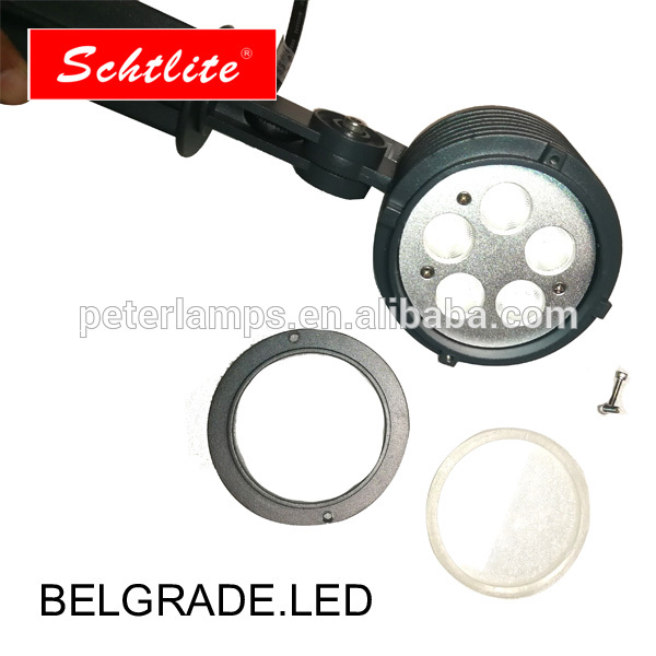 BELGRADE factory price IP54 10W 6W garden Spike led spot light