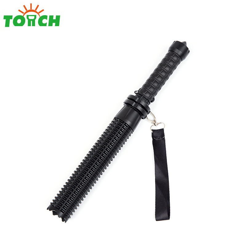 New design Aluminium Mace LED flashlight for self defence