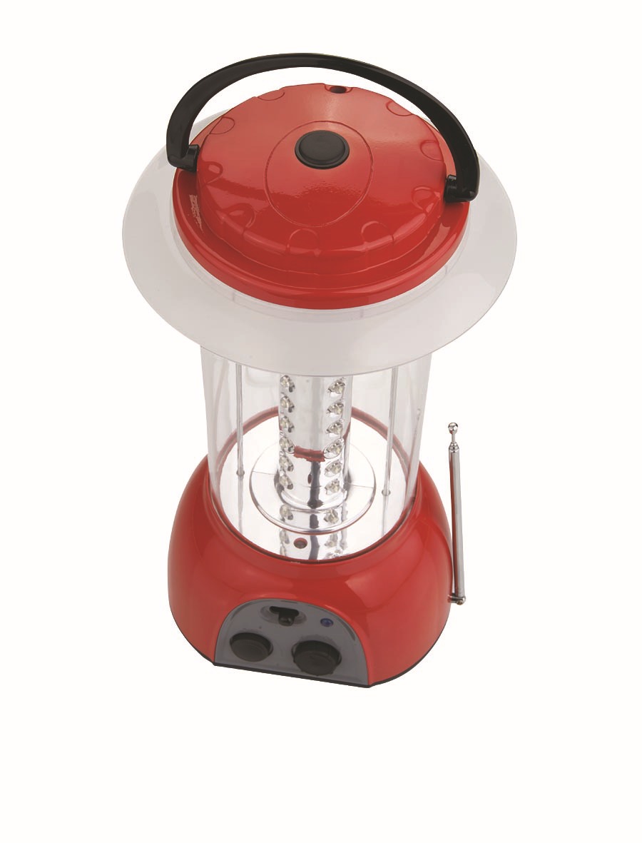 USB long life super bright portable solar lantern with radio