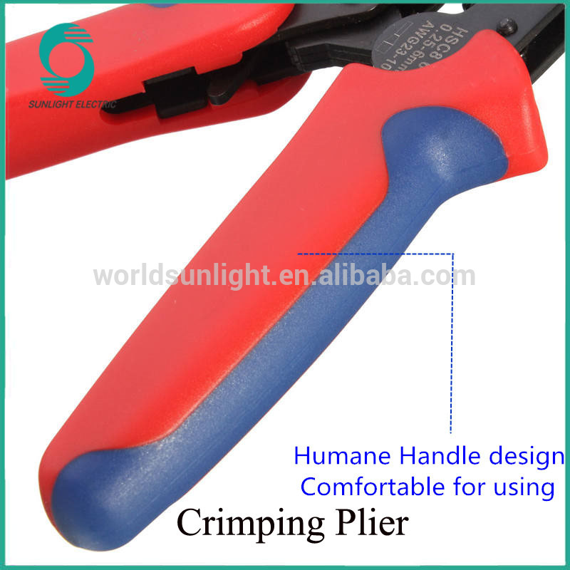 TYPE SELF-ADJUSTABLE CRIMPING PLIER 0.25-6mm terminals crimping tool hands pliers