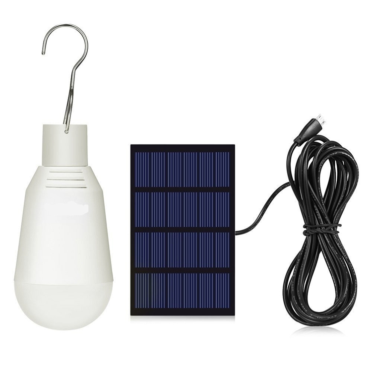 Shenzhen Factory Solar Patio Lights with USB Input and Solar Panel