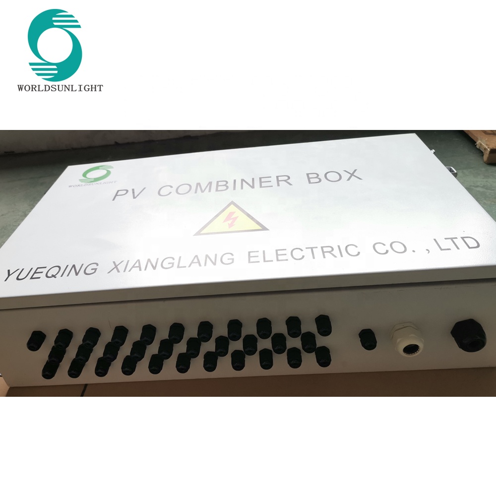 IP65 1KW 2KW 3KW 5KW 10KW DC 1000V 16 ways string solar PV combiner box for solar power system