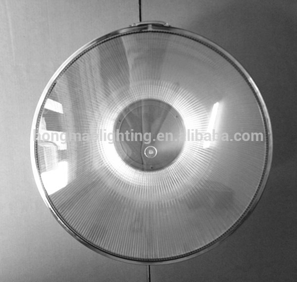 Transparent 405mm lens cover,16'' pc reflector bottom cover with clamp band and spring