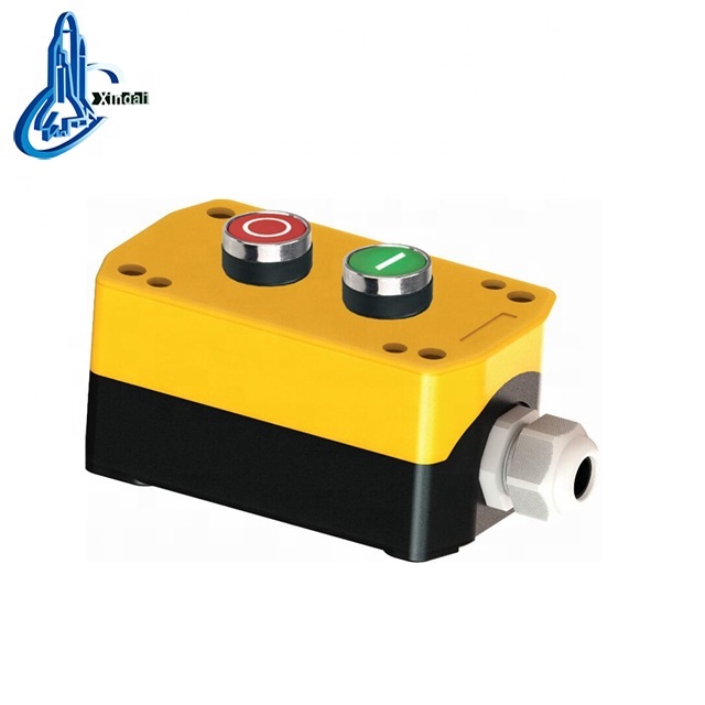 2 flush push button control box switch for crane universal XDL721-JB213P