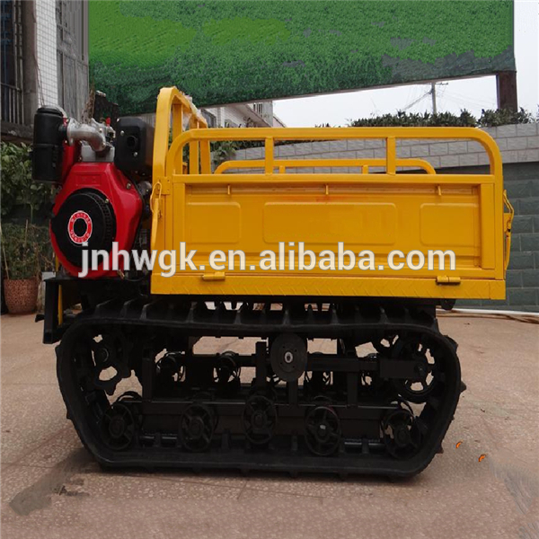 Hydraulic Mini Rough Terrain Crawler Dumper Transporter
