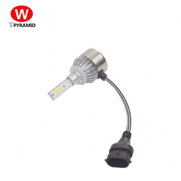 Modern Design COB silver color 18watt most powerful headlamp