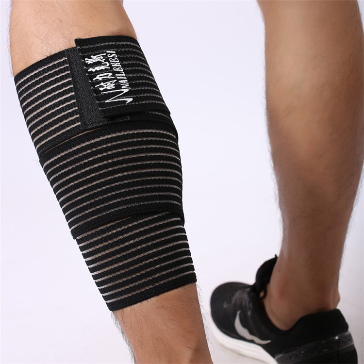 Professional High Elastic Bandage Compression Tape Supports Calf Guard Brace Sports Protector Basketball Soccer Football Tennis