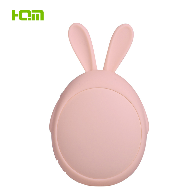 Pink rabbit blue mouse 3600mAh cute hand warmer power bank