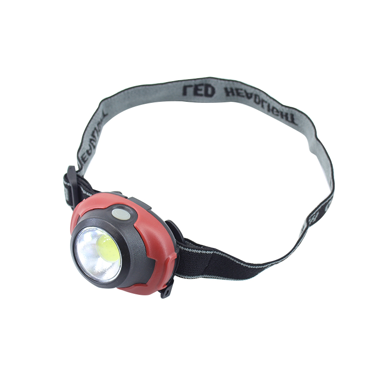 Cheap price ultra bright COB headlamp adjustable evening running COB headlamp