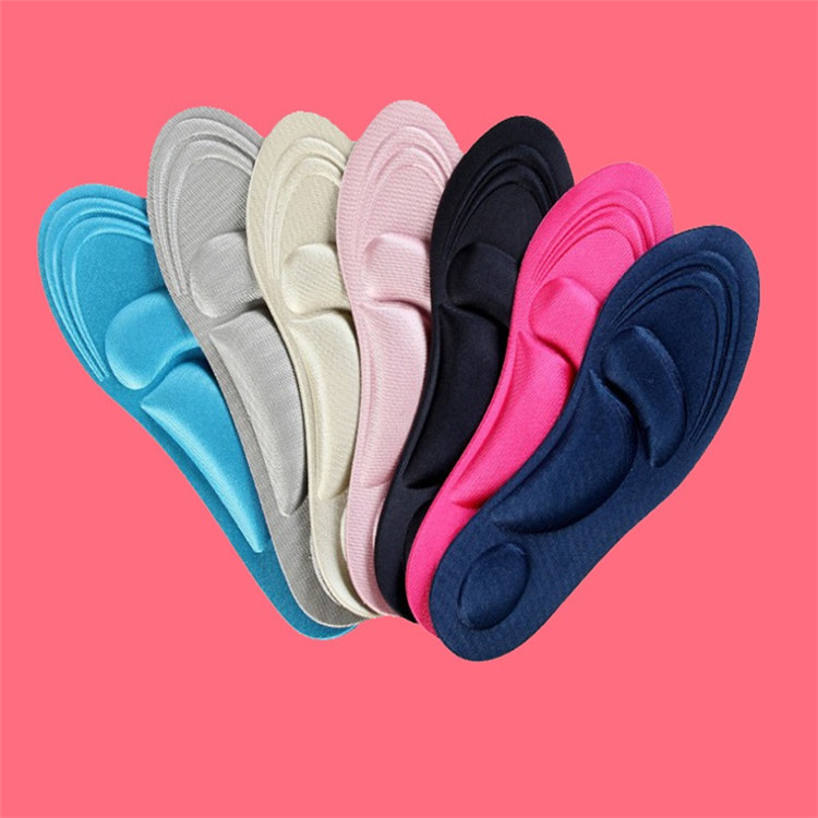 Pain Relief Insert Cushion Pad 4D Sport Sponge Soft Insole High Heel Shoe Pad