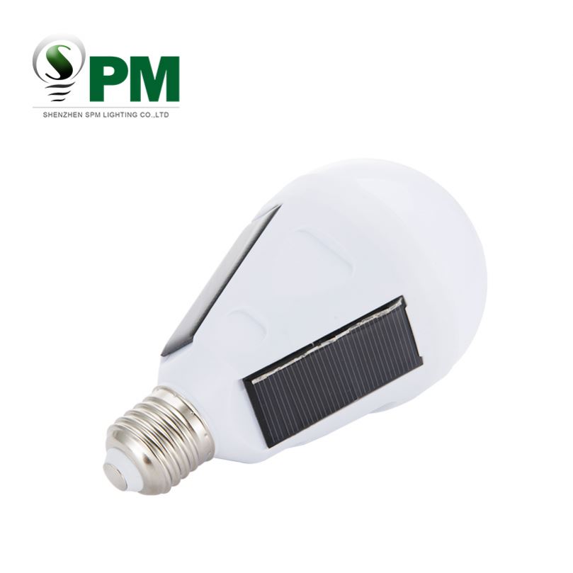 New model smart emergency led bulb solar led lamp