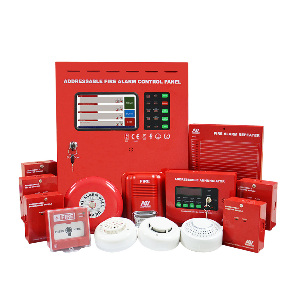 Addressable fire alarm control system panel AW-FP100 Series