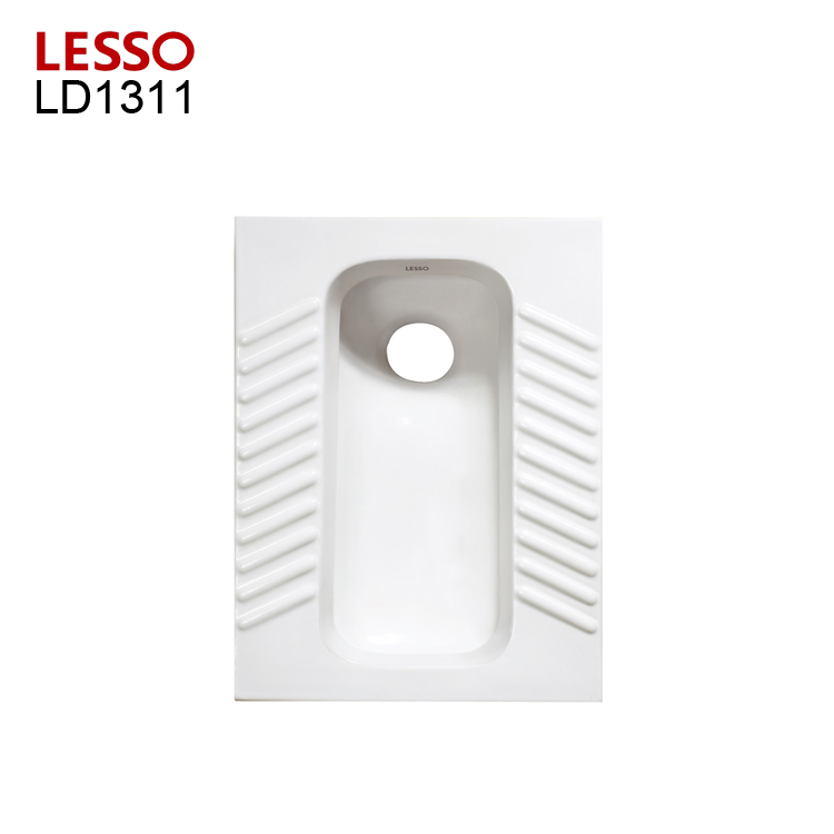 LESSO LD1311 bathroom squat toilet squatting pan toilet