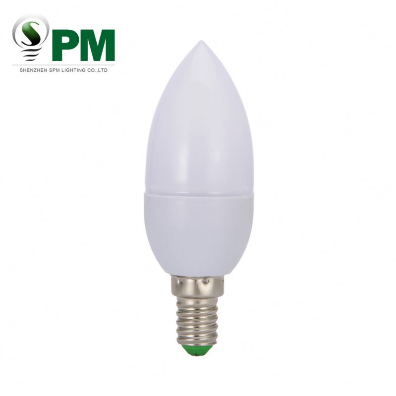 Best price led candle light low power consumption 5w 5w e27 led candle light