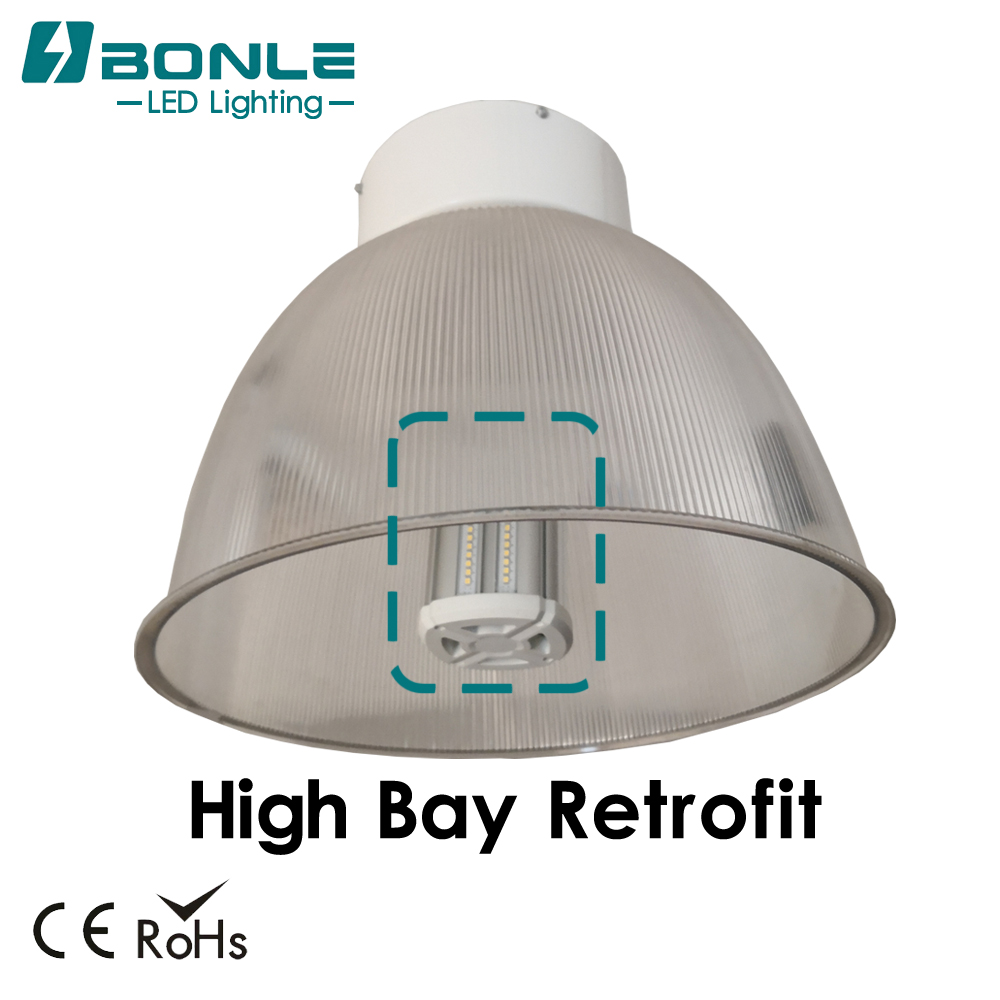 Environmental Hps Retrofit Dark Sky Friendly Led Corn Lamp 45W E39 Post Top Led Street Lights