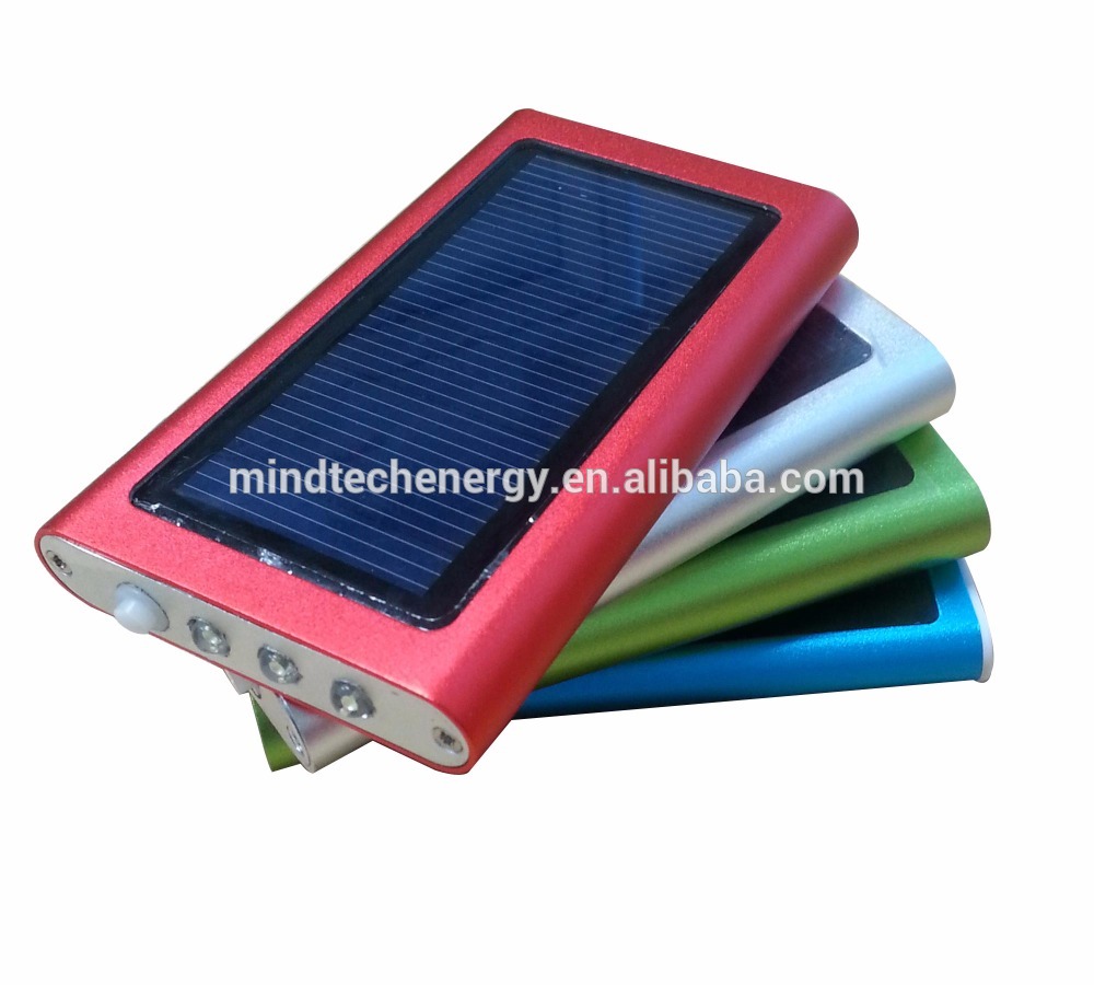 Lithium battery solar charger for mobile 1950mAh