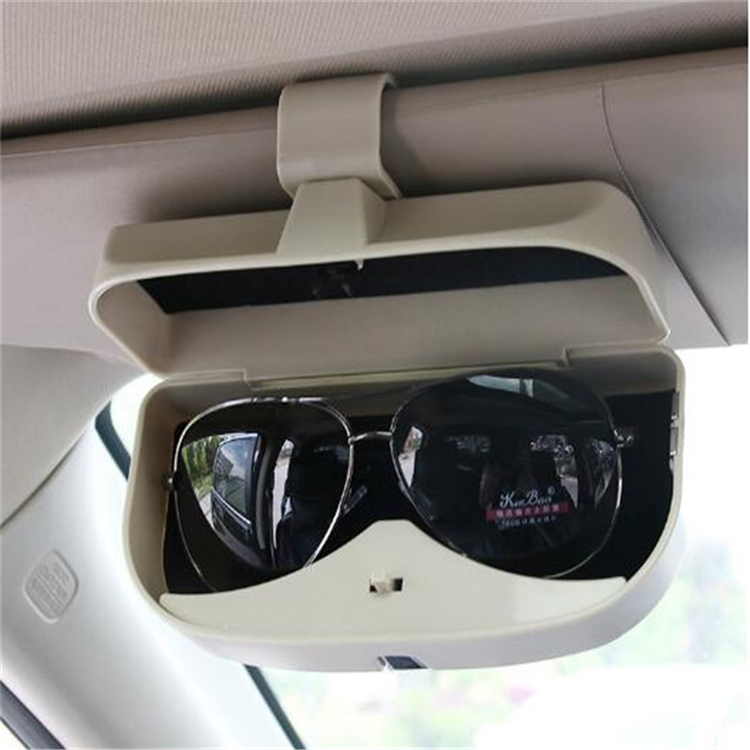 Car Dedication Glasses Box Cases Storage Organizer Eyeglasses Protect Glass Case Car sun visor