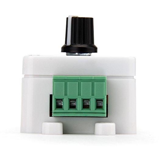 Useful DC9-24V 16A PWM Rotary Knob Dimmer Controller for Single Color LED Strip, LED Lights with factory price