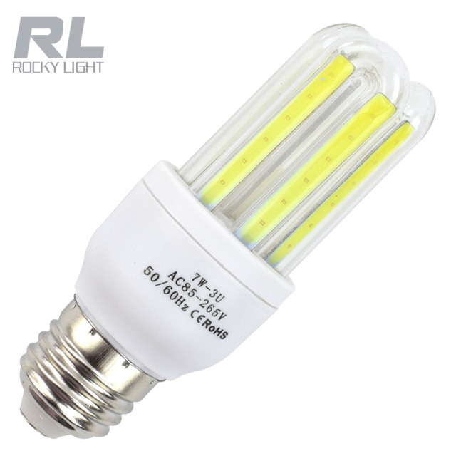 Super lumen COB Energy saving light 85-265V IC driver  E27