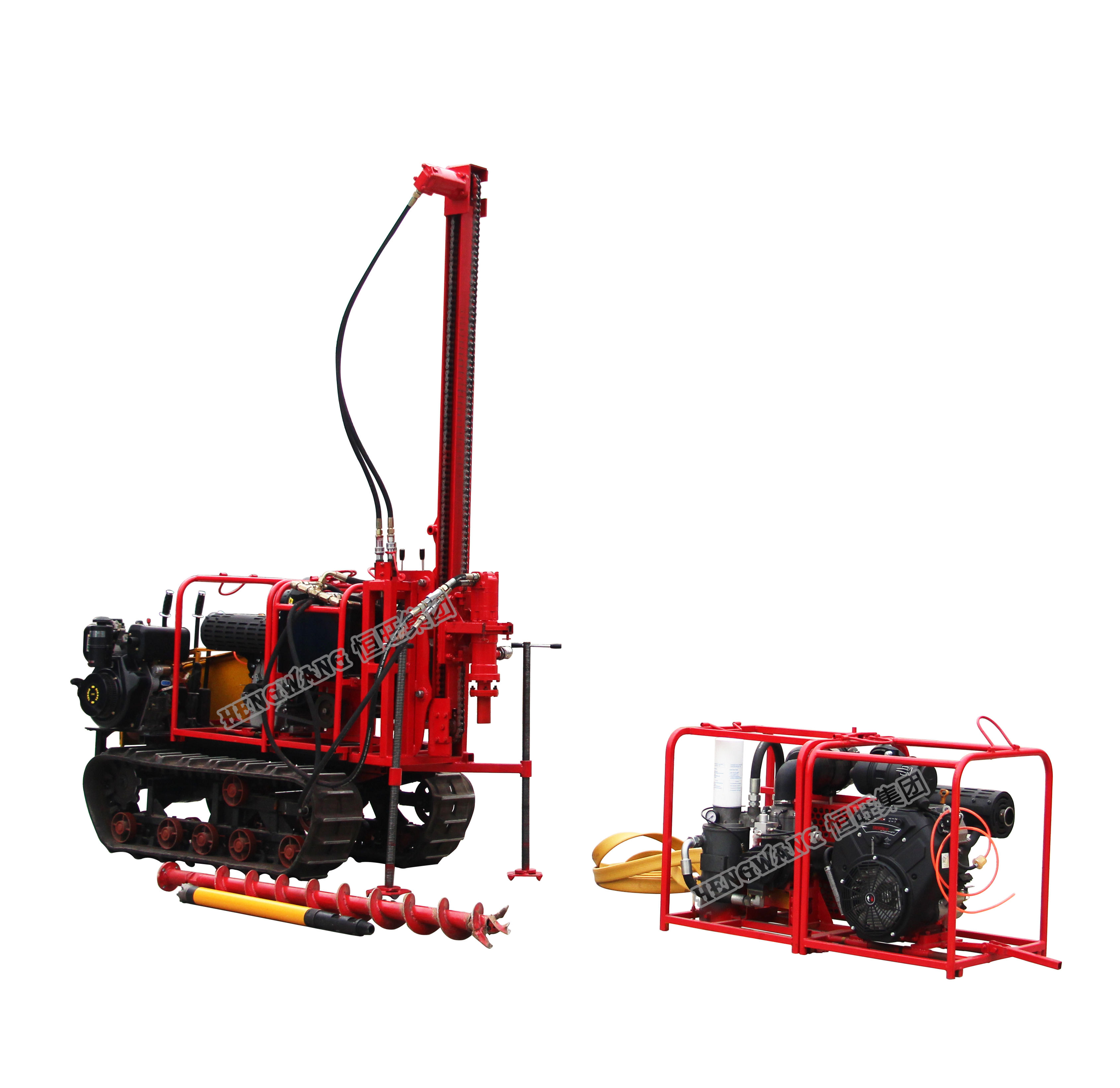 HW-S30 pneumatic crawler drill rig for mining