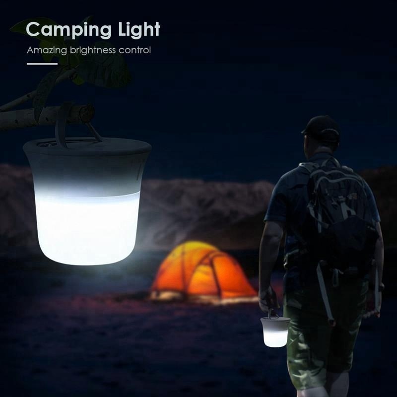 Hot High Quality Motion Sensor Lamp Portable Telescopic Zoom Waterproof Tent Camping Light