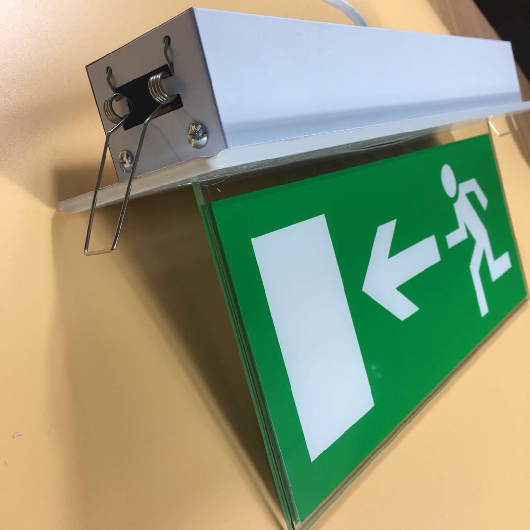 2018 Professional emergency lighting running man exit light fire exit sign and emergency light