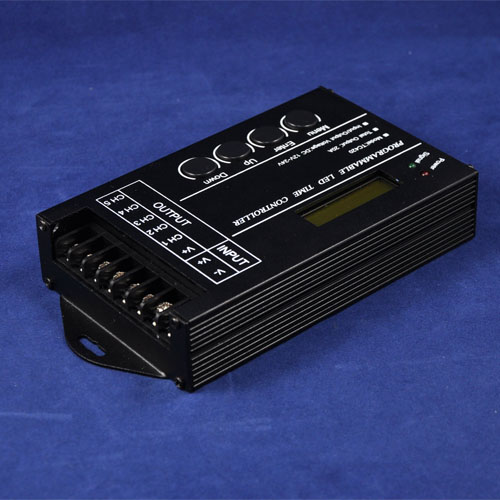 RGB LED Controller Time programable TC420 DC12V/24V 5Channel Total Output 20A Common Anode Programmable