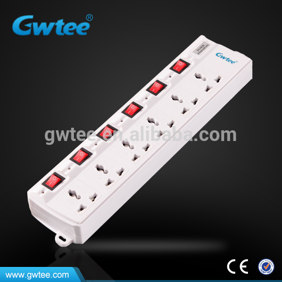 electrical 250v universal multi plug sockets