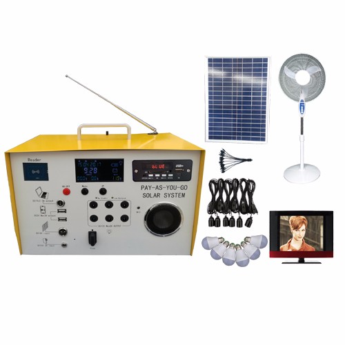 Pay As You Go home power solar panel kit system