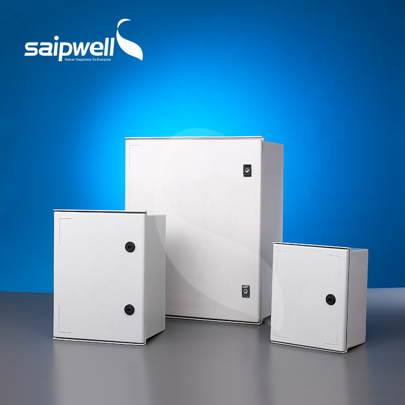 SAIPWELL Y IP66 DS-SMT-44020 400*400*200 SMC Wall Mounted With Clear Window OEM Waterproof Electronic Din Rail Enclosure