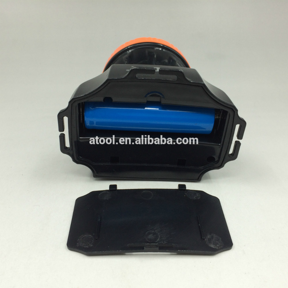 ATOOL 1w hot sales plastic rechargeable led headlight with18650 lithium battery