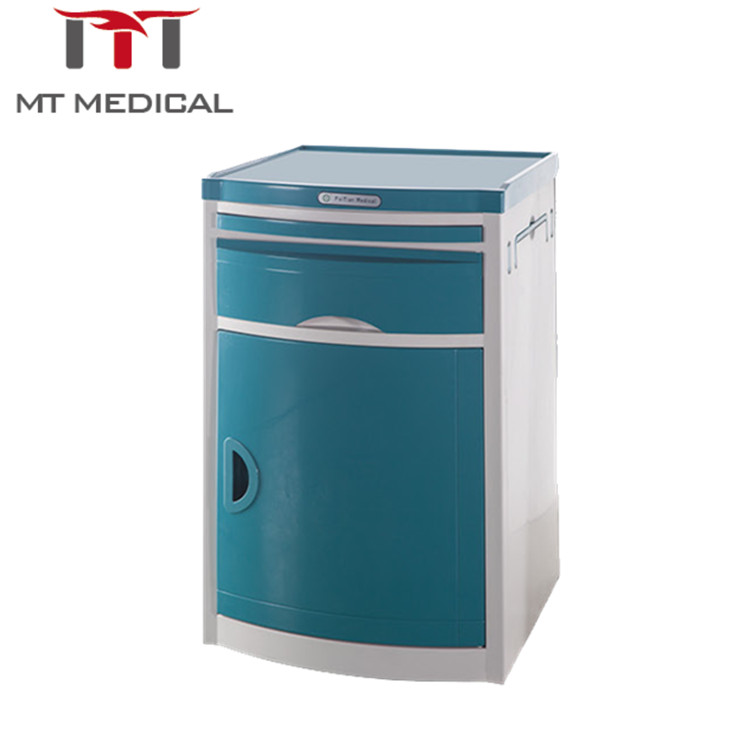 Hot sales ABS hospital furniture bedside cabinet locker