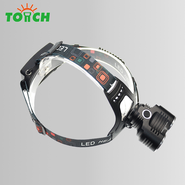 2000lm high power LED headlamp double T6 LED head light for camping