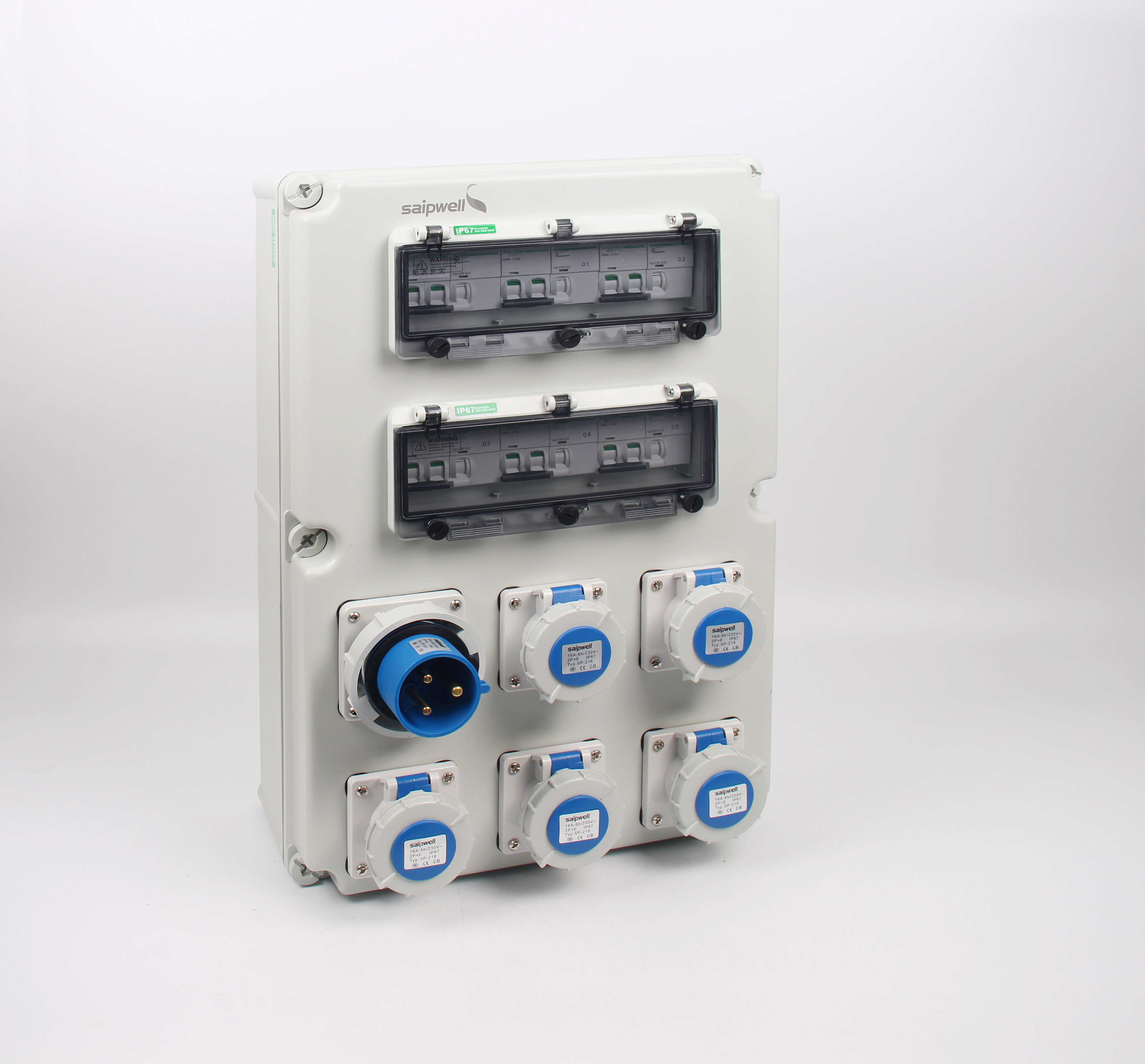 SAIP/SAIPWELL High Quality Control Box 4 loop Power Maintenance Box