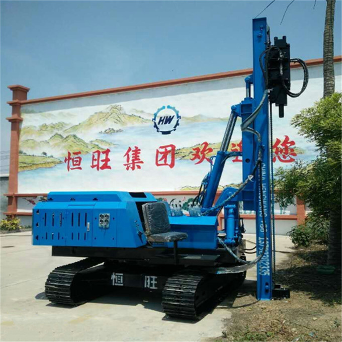 high quality crawler bore pile drilling rig machine price