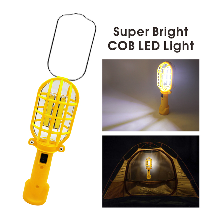 Portable ABS Material 300 Lumens Magnetic Dual COB Led Working  Light