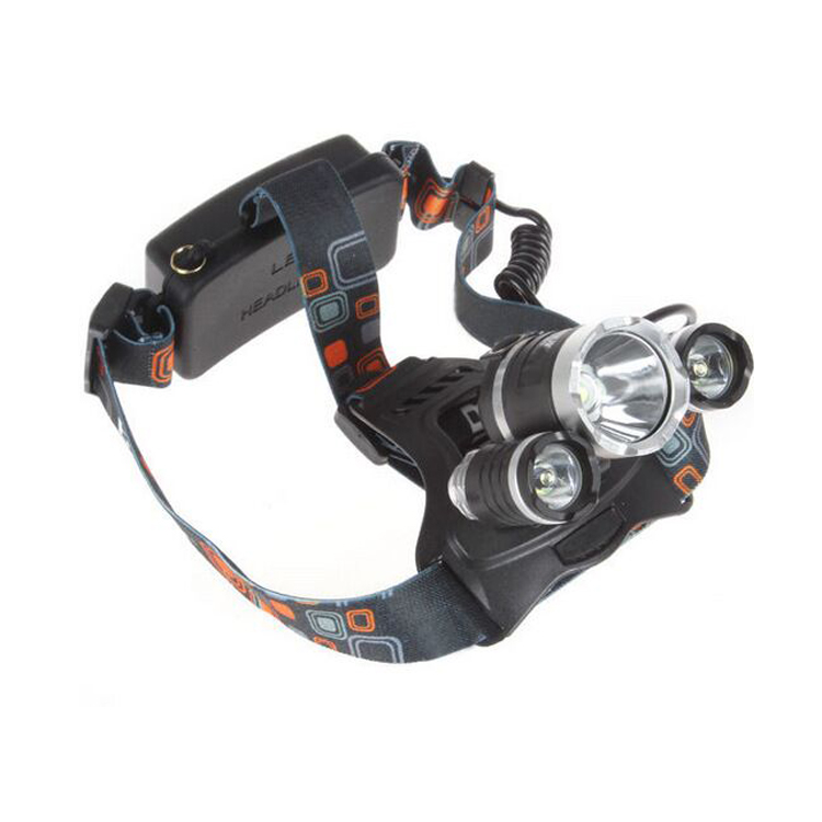 High Power LED headlight 15w XML T6 camping outdoor rechargeable torch led headlamp